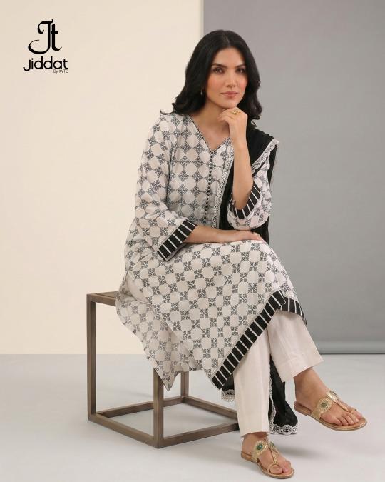 Casual Wear Cambric Lawn 2PC Suit