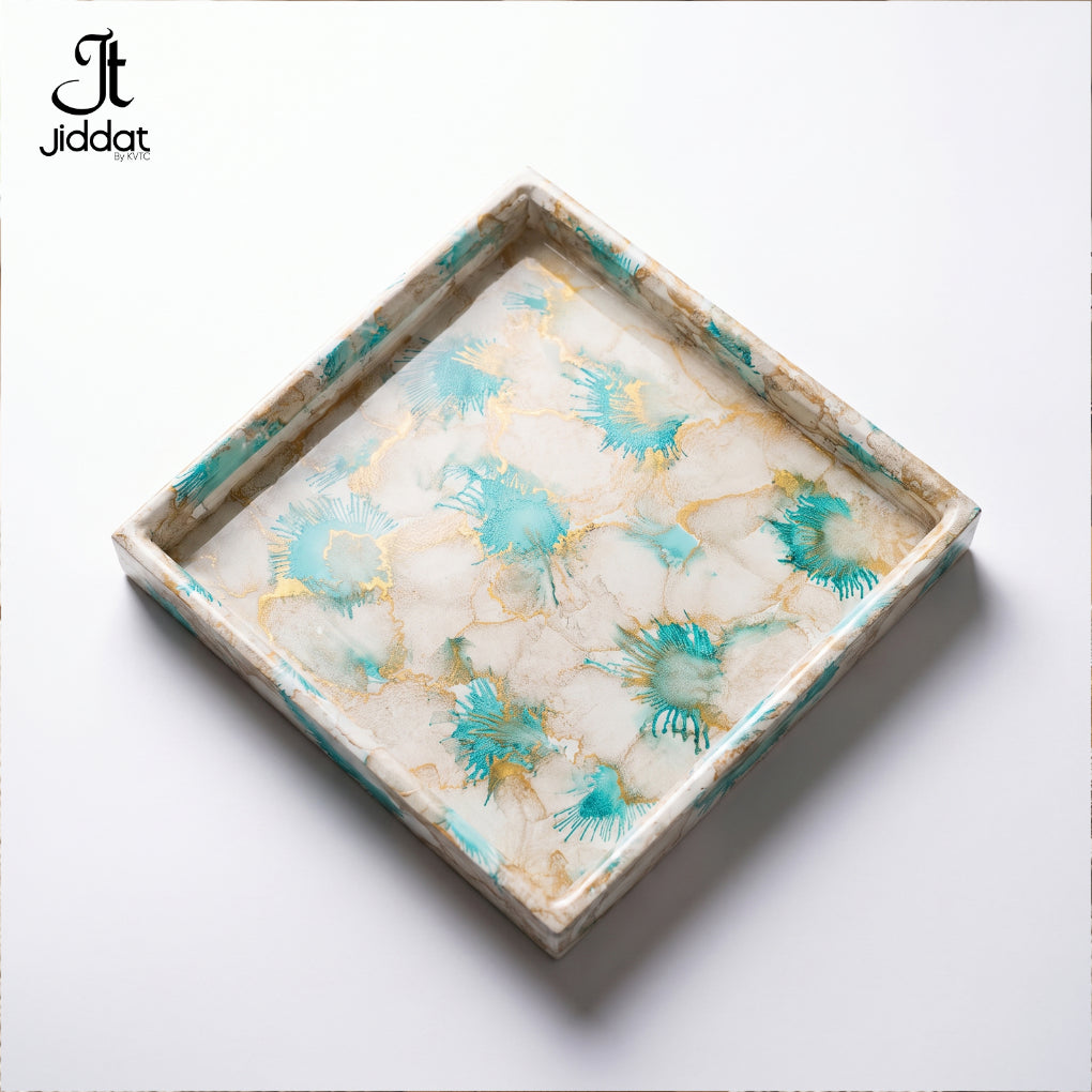 Handcrafted Woodworking Square Tray 12X12