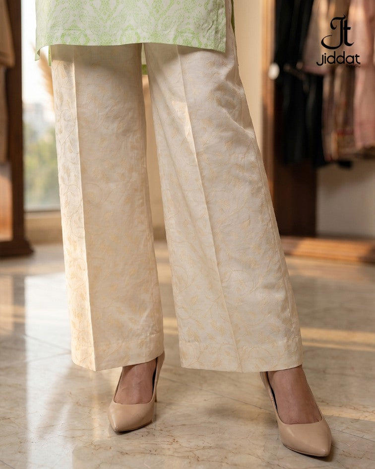 Cotton Silk Shirt Casual and Semi Formal (White)