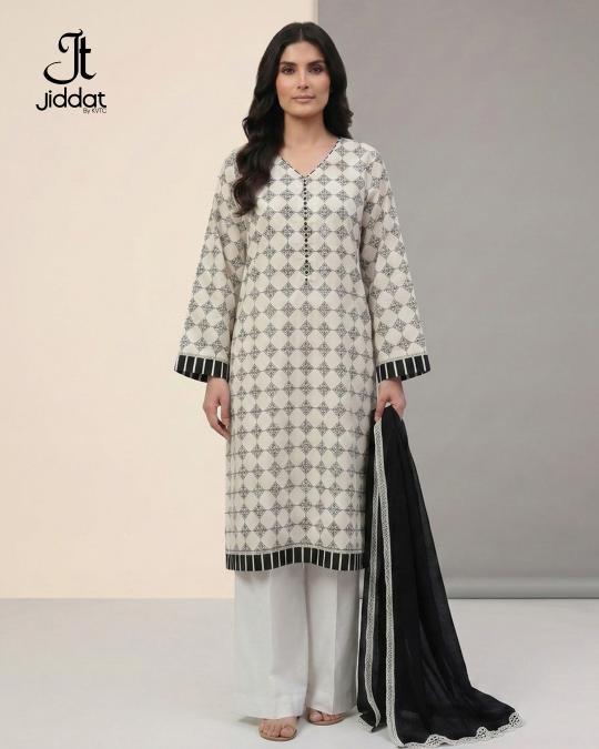 Casual Wear Cambric Lawn 2PC Suit