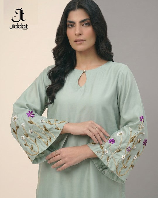 Semi-formal Hand Embroidery 2PC (Shirt and Pant)