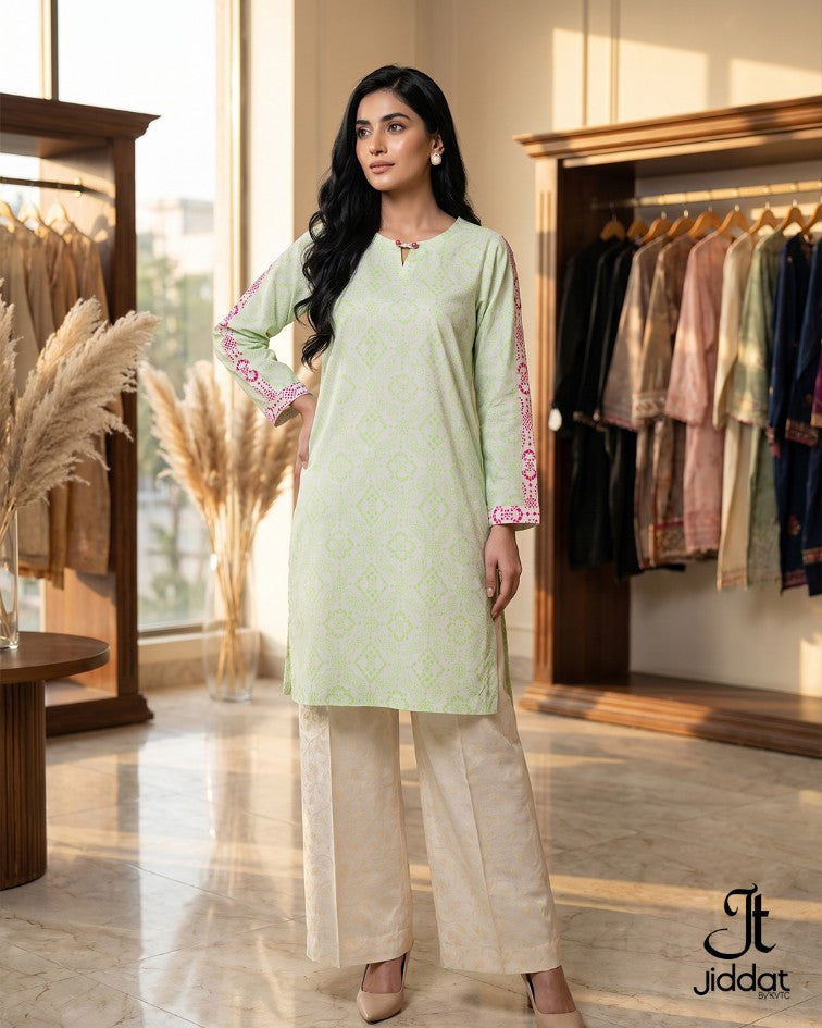 Cotton Silk Shirt Casual and Semi Formal (White)
