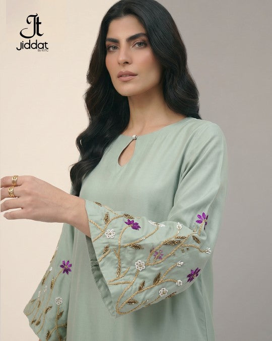 Semi-formal Hand Embroidery 2PC (Shirt and Pant)