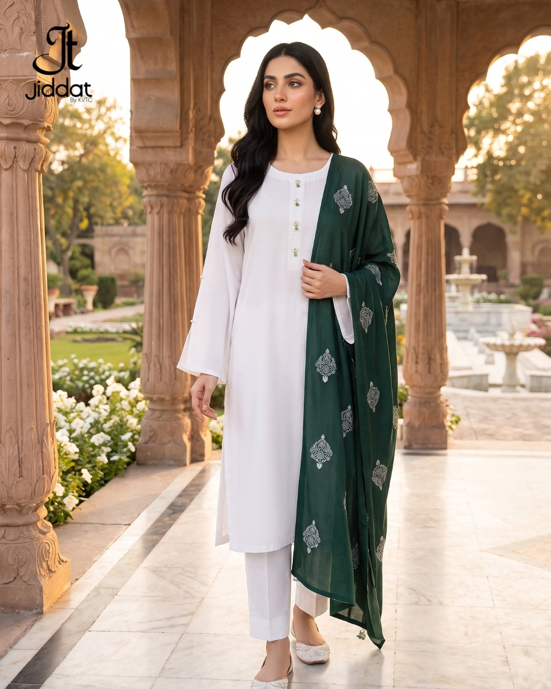 Casual and Festive Malai Lawn Shirt