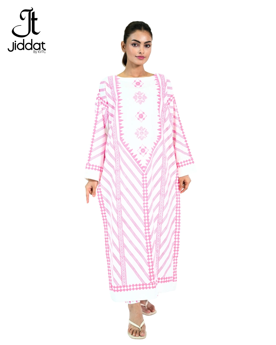 Long Straight with bell sleeves and bell Bottom