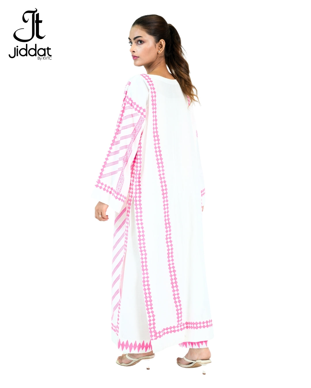 Long Straight with bell sleeves and bell Bottom