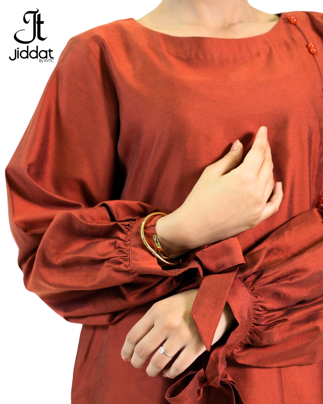 Loose fitted shirt with bell bottoms