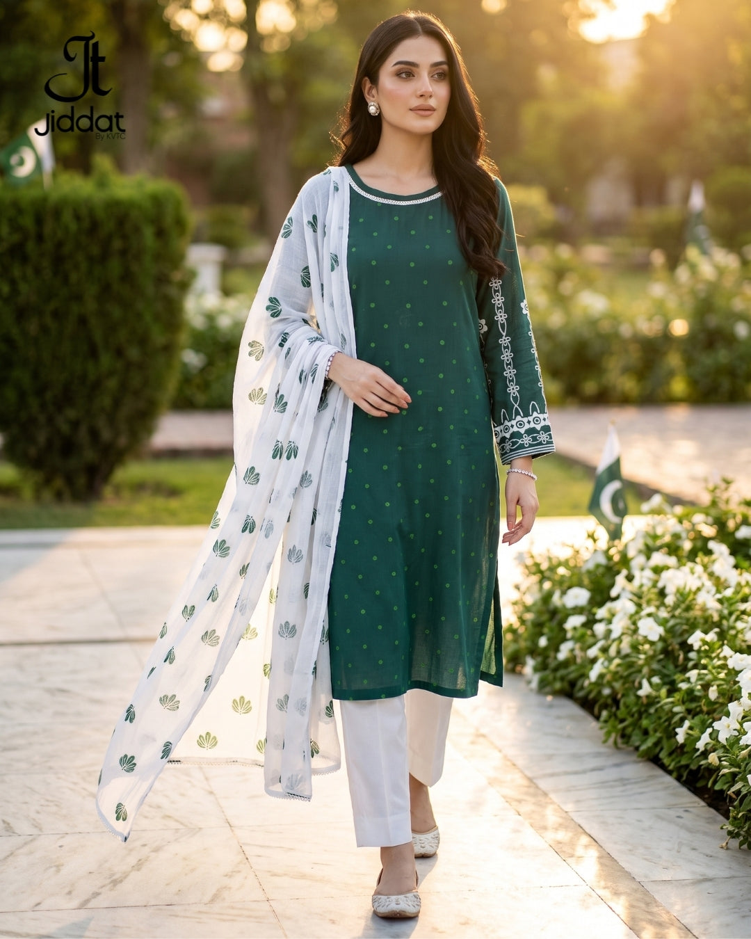 Casual and Festive Bareeze Cotton Shirt