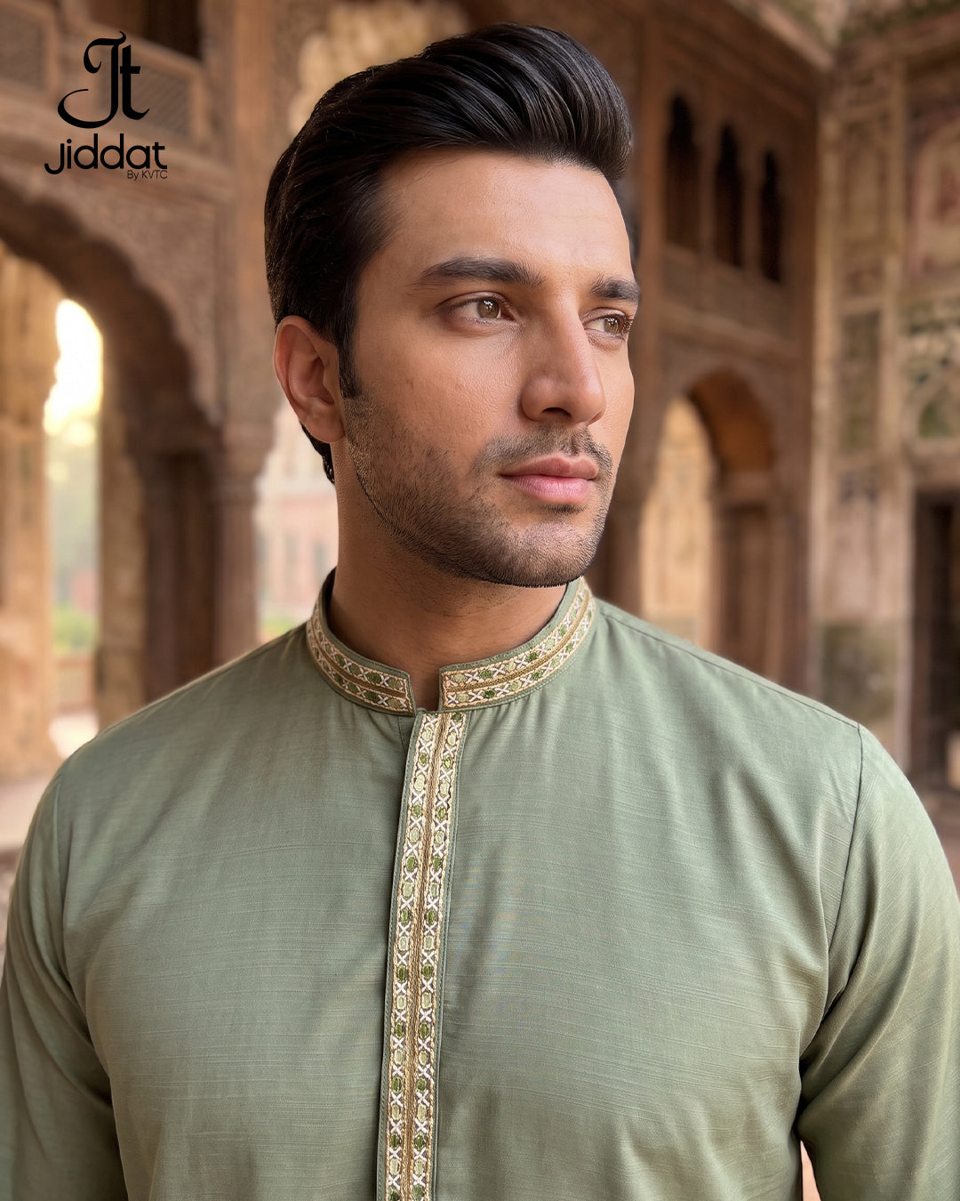 Gents 2 PC Suit Mint Green