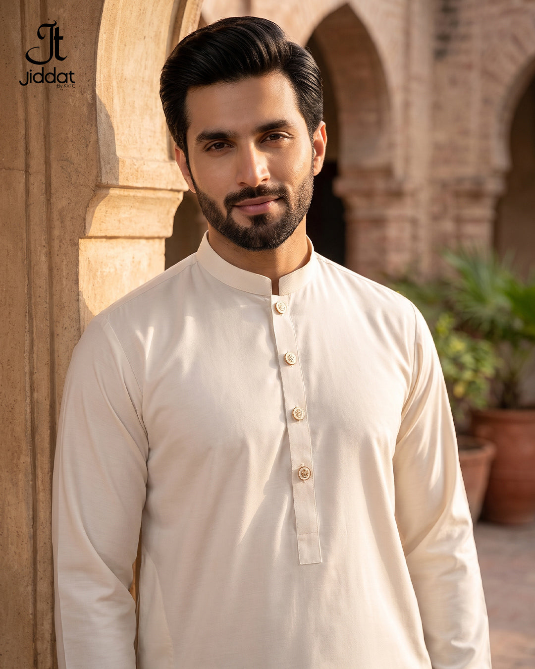 Gents 2 PC Suit White