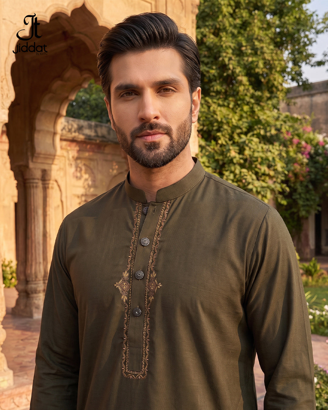 Gents 2 PC Brown
