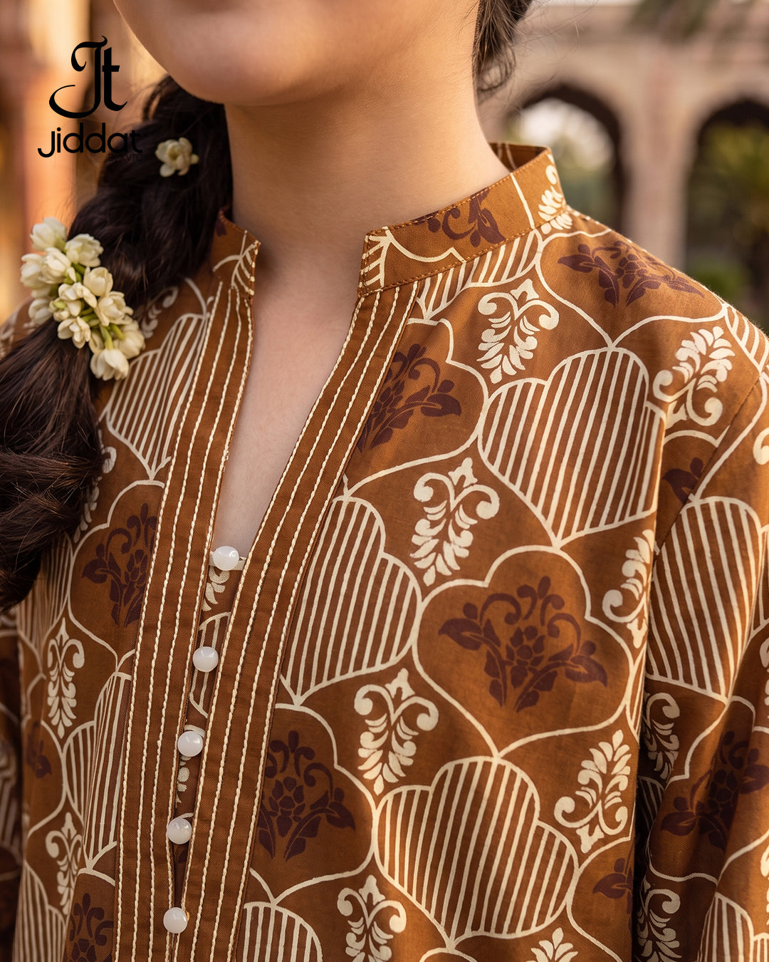Girls 2PC Suit Formal and Semi Formal (Golden Brown)