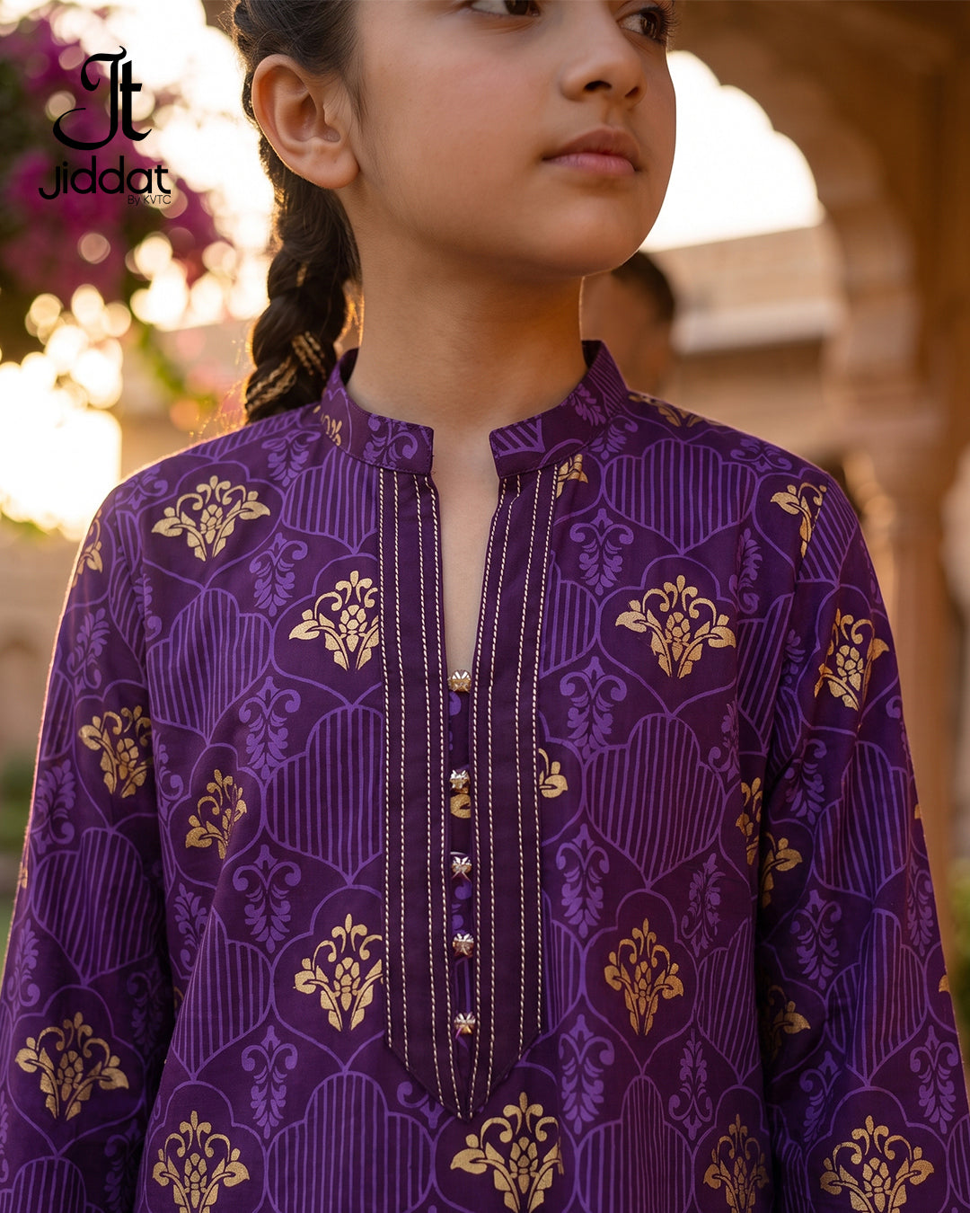 Girls 2PC Suit Formal and Semi Formal (Purple)