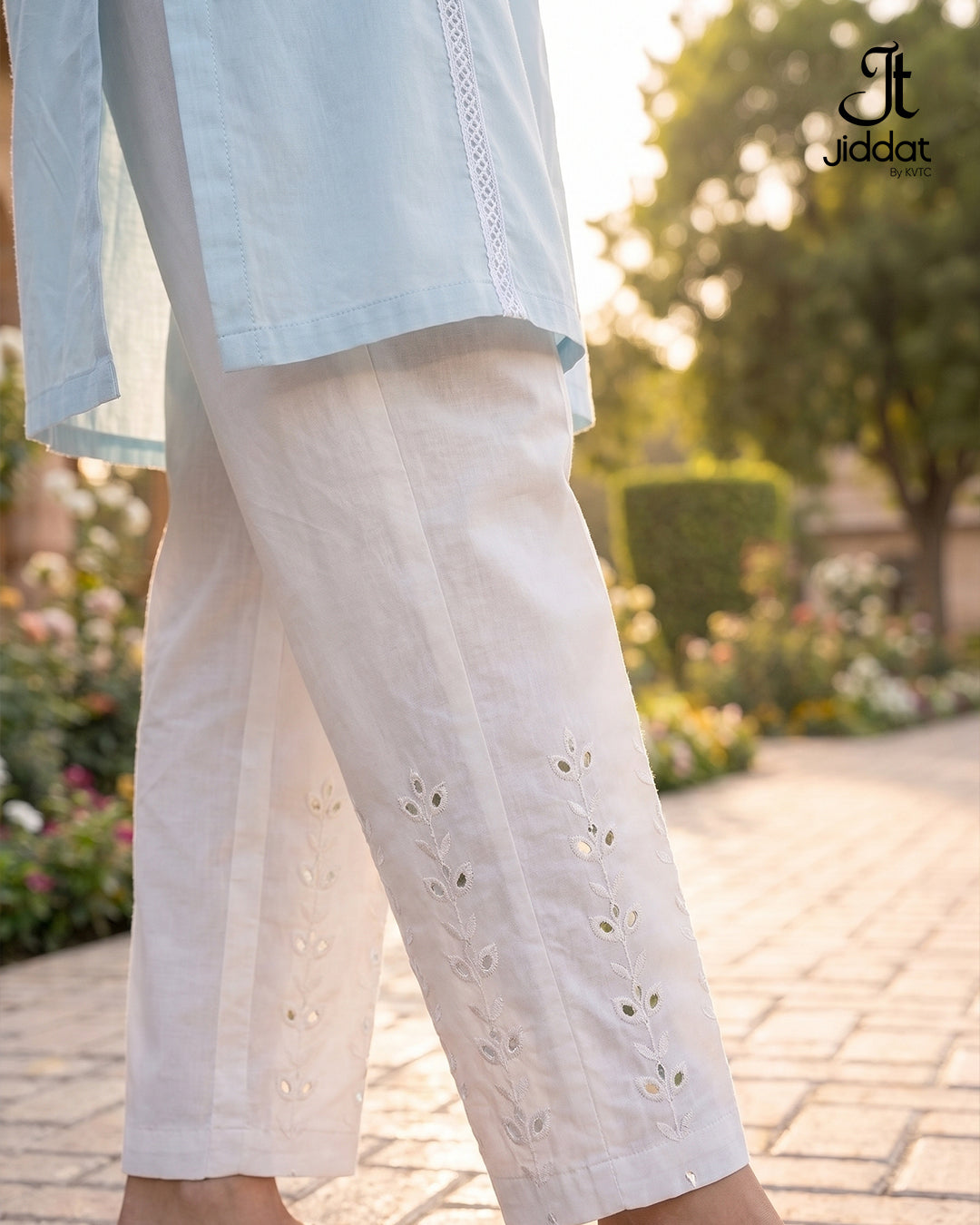 Cambric Lawn Shirt Casual and Semi Formal ( Ice Blue, 1Pc)