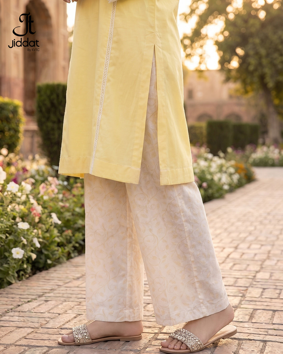 Cambric Lawn Shirt Casual and Semi Formal ( Lemon Yellow, 1Pc)