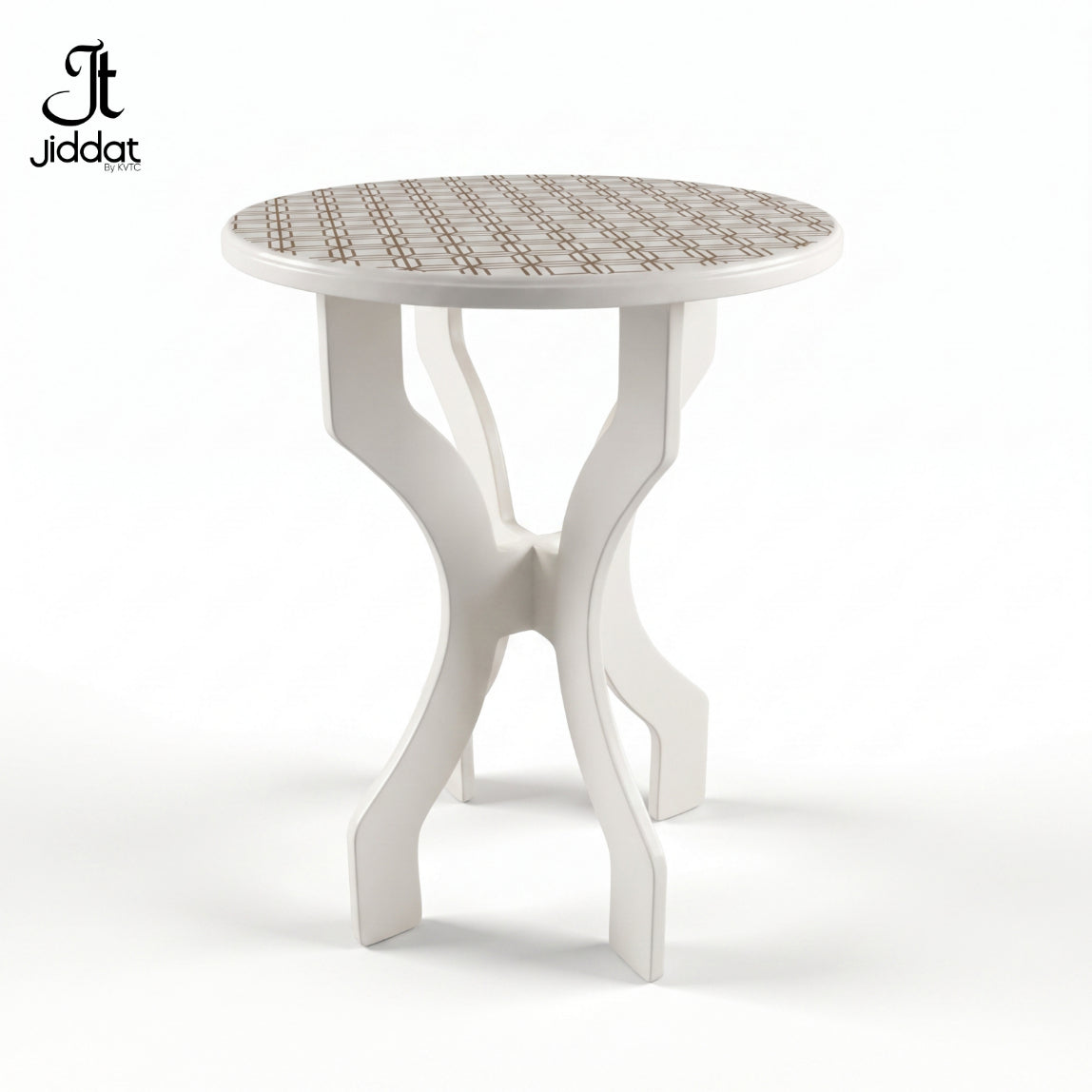 Handcrafted Woodworking  Coffee Table X Shape (White)