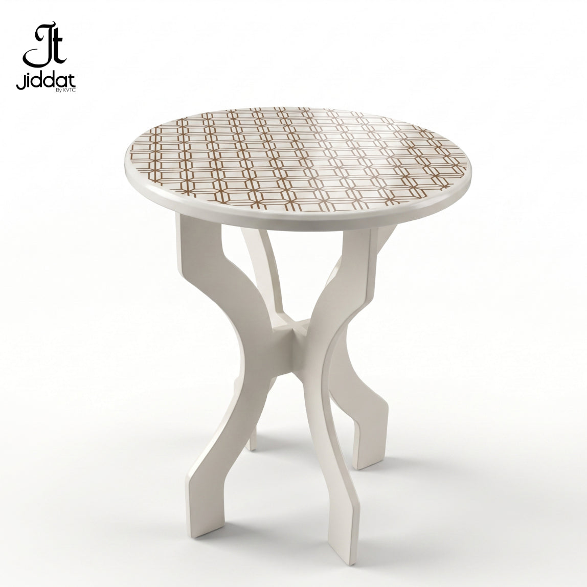 Handcrafted Woodworking  Coffee Table X Shape (White)
