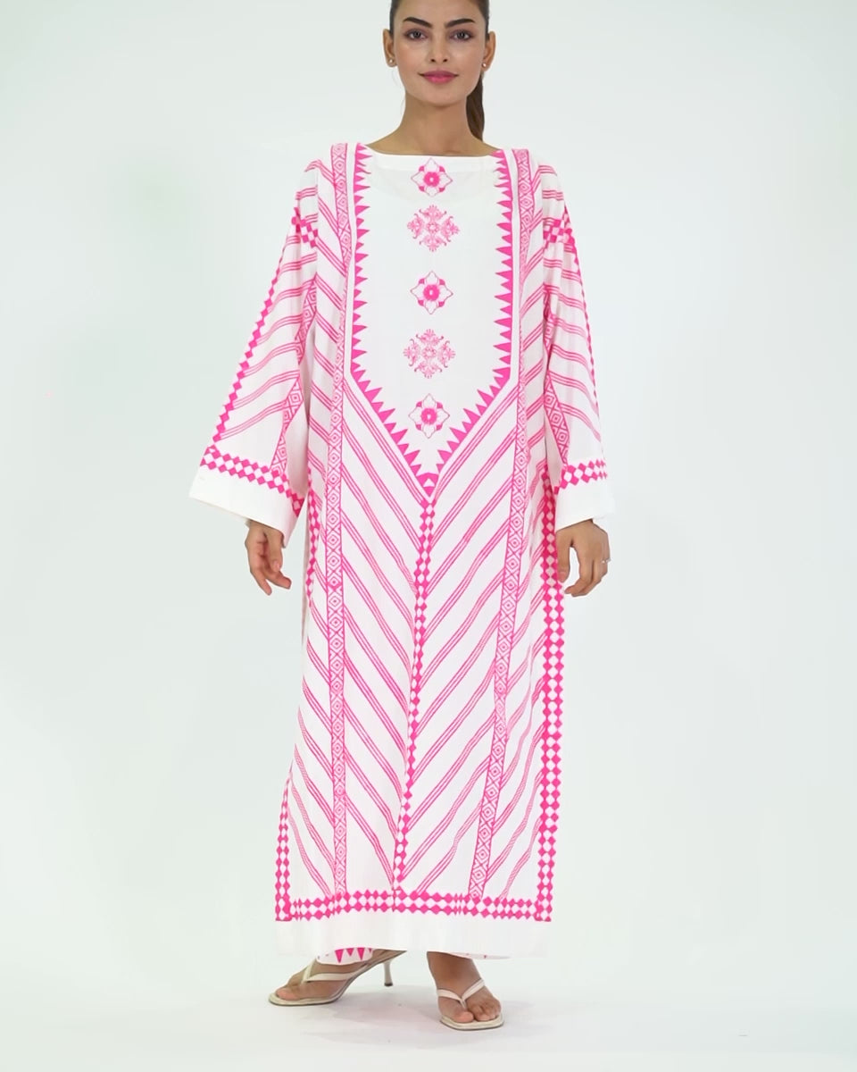 Long Straight Shirt, Bell Sleeves and Bell Bottom with Trouser